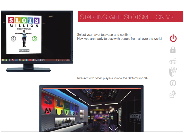 VR games online at casinos