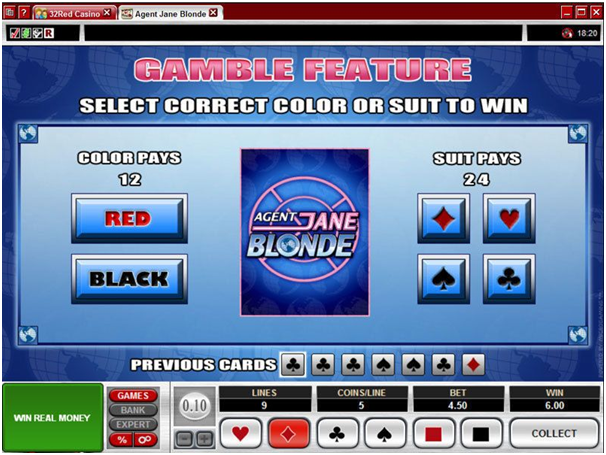 What is best strategy to play gamble feature in pokies games