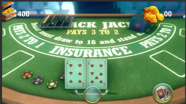 How does 3D Blackjack work