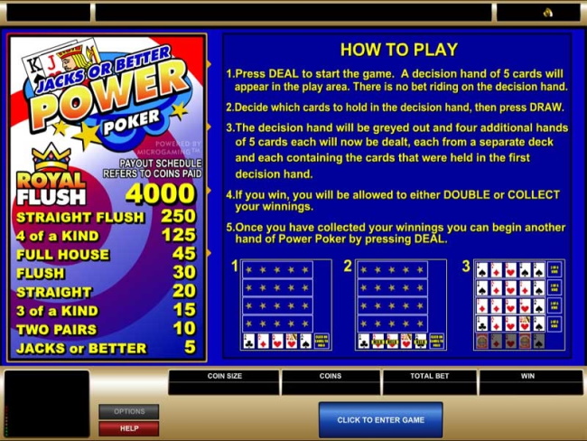 Multihand video poker- The choice to play