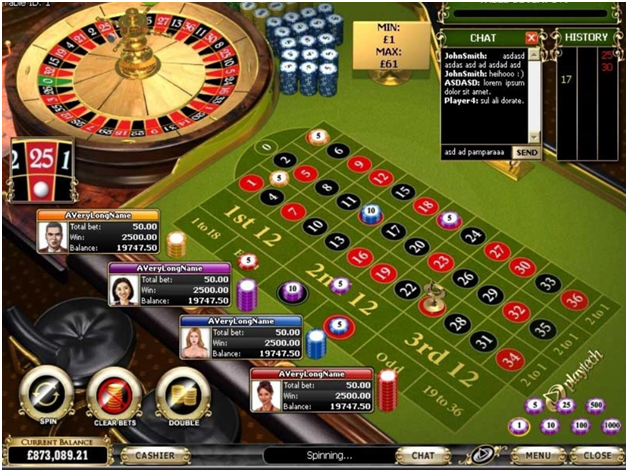 Multiplayer roulette
