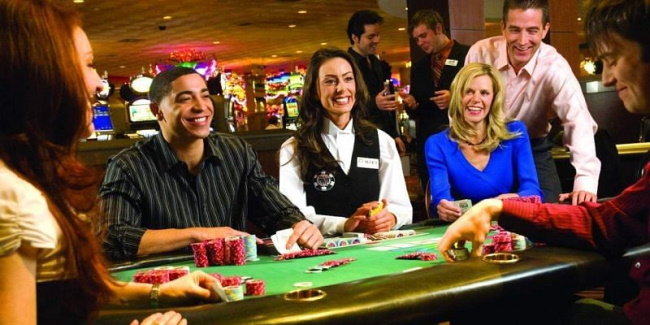 Playing Poker is popular at Casinos