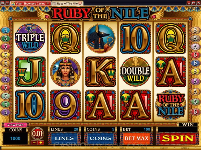 Ruby of the Nile Pokie