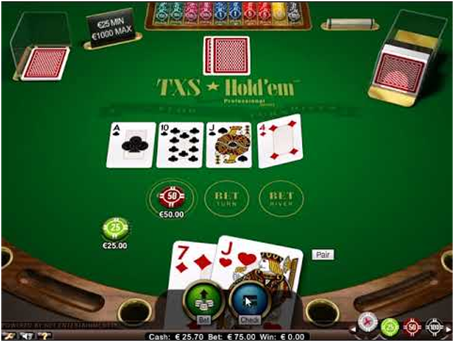 Texas Holdem Poker game