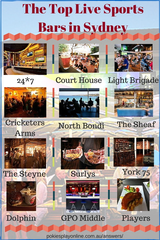The Top Live Sports Bars in Sydney