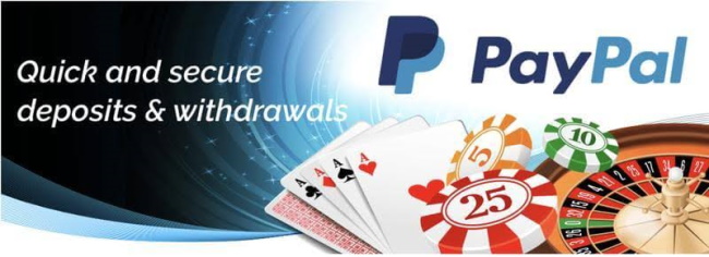 There are few Online PayPal Casinos