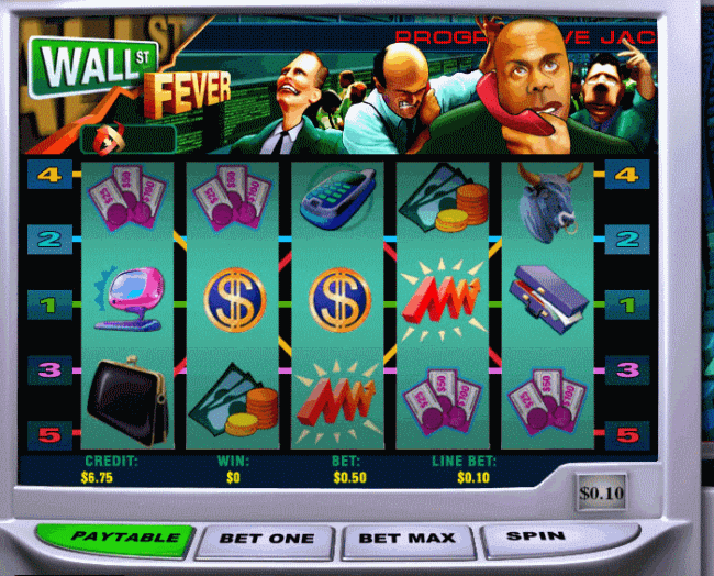 Wall St Fever pokies
