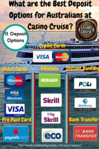 What are the Best Deposit Options for Australians at Casino Cruise?