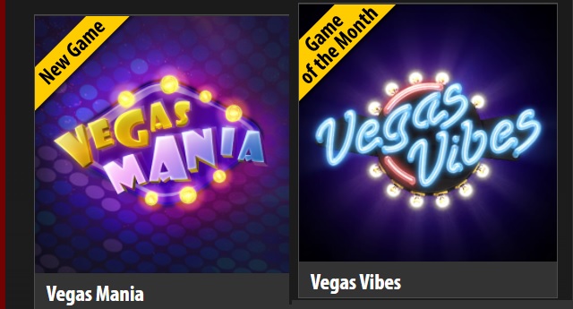 What is the difference between Vegas Vibes and Vegas Mania