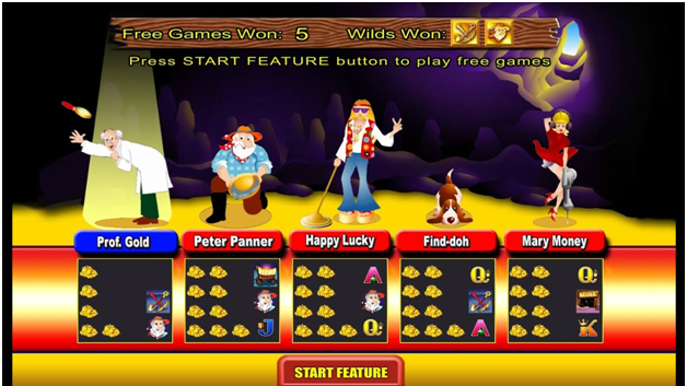 Where's the Gold Aristocrat pokies- Game Features