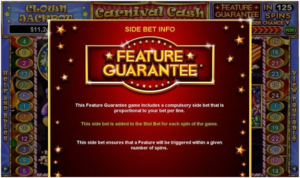 What is Feature Guarantee in pokies and where to find such pokies?